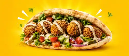 فلافل دستی مخصوص آقای کباب